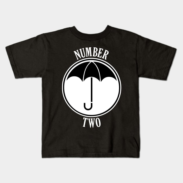 Umbrella Academy - Number Two Kids T-Shirt by Dopamine Creative